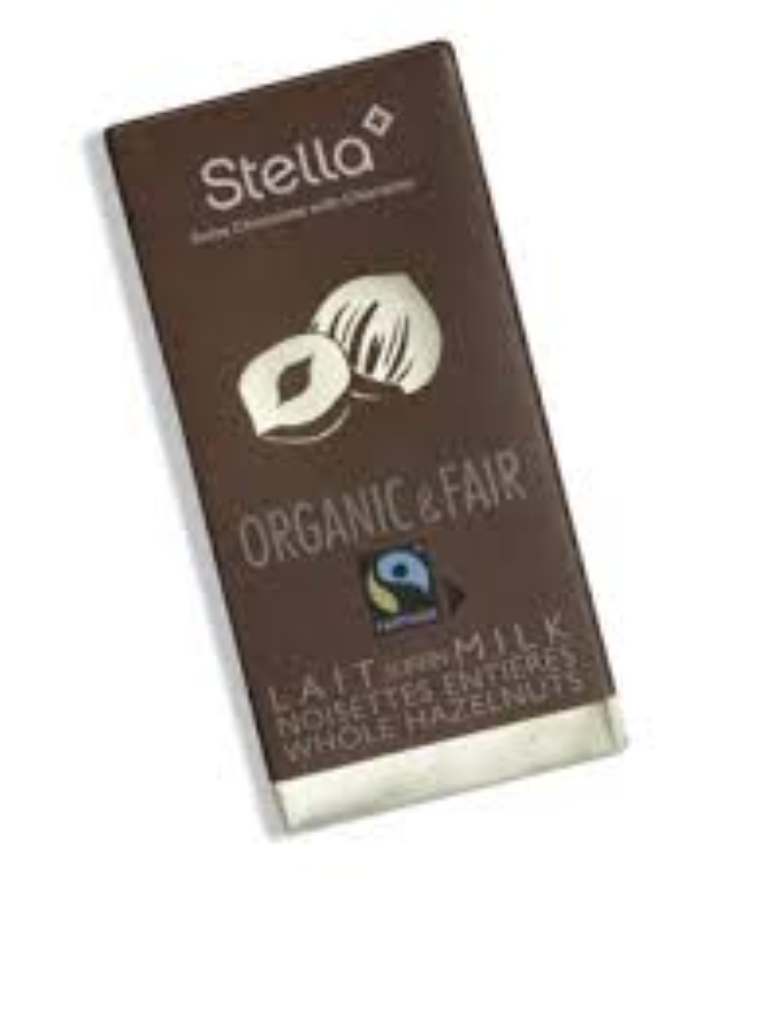 STELLA ORGANIC N FAIR MILK CHOCOLATE 100G